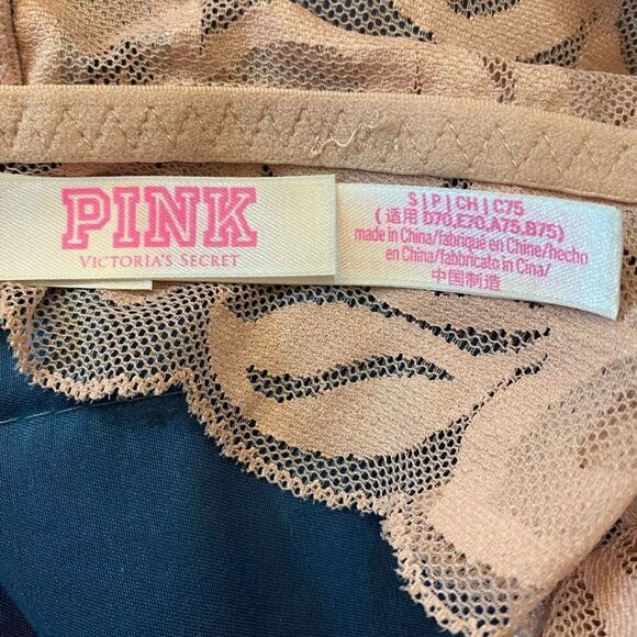 Pink Victoria’s Secret Push Up Bra Women Size S - Picture 7 of 8